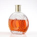 375ml 500ml 750ml Vodka Spirit Whisky Liquor Empty Glass Bottle with Fancy