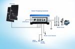 Fanless Solar Panel Water Pump Kits , Solar Powered Agricultural Water Pumping