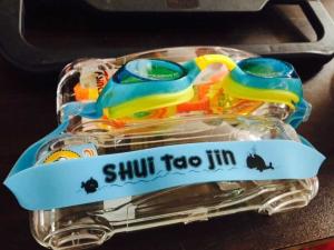 Wholesale Swiming glasses UV Shield Anti-fog for children green from china suppliers