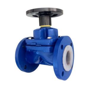 Wholesale Fluorine Lined Diaphragm PTFE Lined Valve Flange Ends from china suppliers