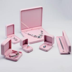 Wholesale Bestyle Custom Logo Printed Luxury Jewelry Packaging Box CMYK Color With Velvet Insert from china suppliers
