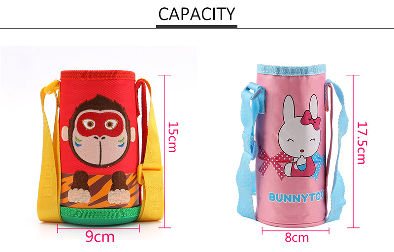 Lightweight Polyester 15cm Height Water Bottle Sleeve