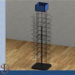 Magazine Metal Display Stand / Books Rack / Greating Cards Spinner / Wire Pocket