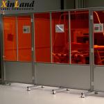 Orange PMMA Laser Protection Sheet Proection Wavelength 190-540nm And 800-1100nm