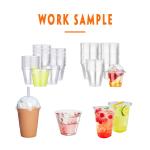 PET 2mm Thickness Disposable Cup Making Machine Semi Automatic 120mm Depth