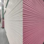 Ivory Color Fire Resistant Plasterboard , Paper Faced Gypsum Board 1220mm X