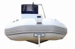 Luxury Comfortable Aluminum Rib Boat 500cm Bass Fishing Boats With Center