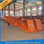6 ton - 15 ton Hydraulic Trailer Ramp Lift with Anti Slip Corrugated Steel Work