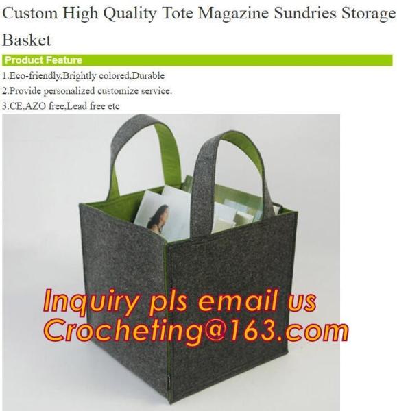 Durable Tote Sundries Storage Basket, Household Sundries Storage Basket,