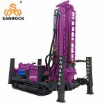 Rotary Borehole Water Well Rig Deep 500m Portable Hydraulic Water Well Drilling