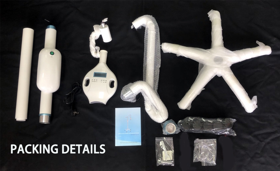 Strong Power LED Teeth Whitening Machine Rotation Arm Dental Whitening