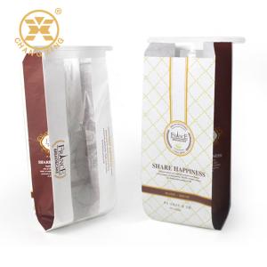 Wholesale OEM Printing Logo Resealable Paper Bags With Window from china suppliers