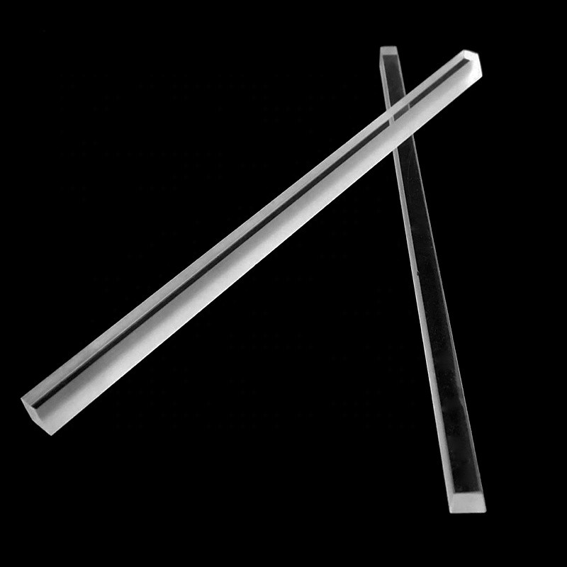 Light Guide Quartz Glass Square Rods Quartz Glass Square Rods Stirring Glass Rods