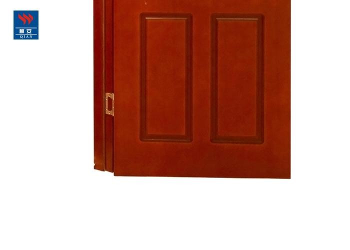 Apartment Bathroom Soundproof Fireproof PVC Wood Door