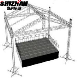 Wholesale Event Aluminum Spigot Truss Silver Color 290mm from china suppliers