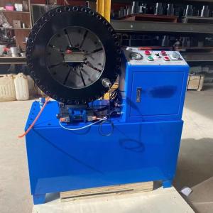 Wholesale Hydraulic 3 Inch and 4 inch Industrial Braided Hose Crimping Machine 3kw Compact Structure from china suppliers