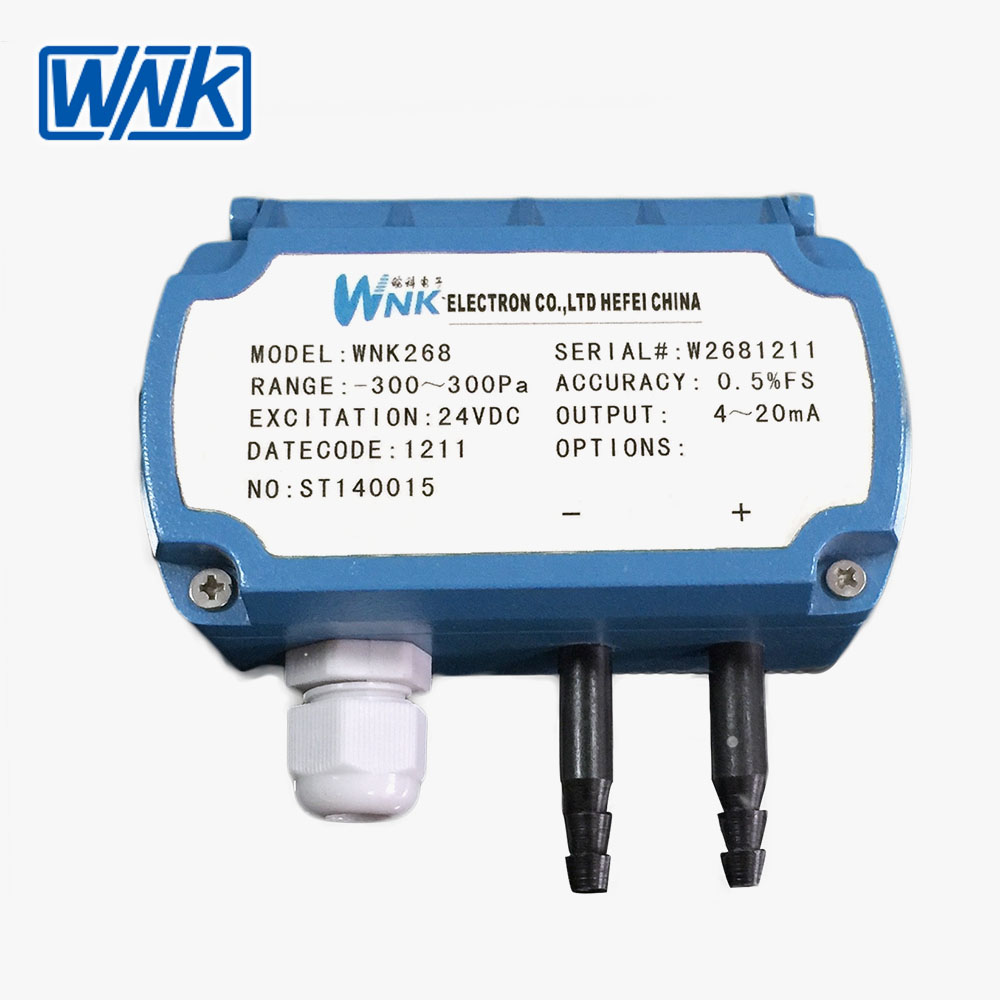 WNK Dry Air Differential Pressure Sensor I2C With Aluminum Housing For Wind