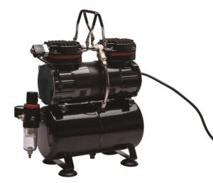 Wholesale TC-90T Compact Airbrush Compressor , Aircraft Airbrush Compressor With Tank from china suppliers