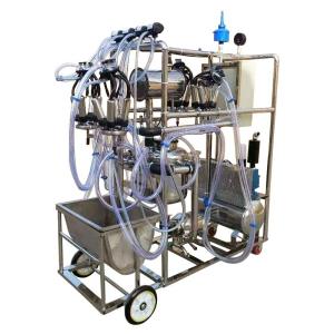 Wholesale HL-JN03C Mobile Cow Bucket Milking Parlor with 380V Voltage 50Kpa Vacuum Degree from china suppliers