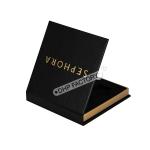 Black Luxury Perfume Box Packaging Printing Gold Foil Logo Eco Friendly
