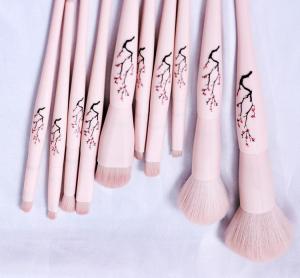 Wholesale Bamboo Handle Face Makeup Brush 11 Pieces Special Color And Premium Material from china suppliers