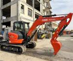KX163-5 Second Hand Kubota Diggers 5000KG Used Small Excavator