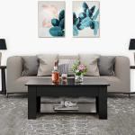 Multifunctional Lift Top Luxury Coffee Table Square Tea Center Table