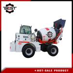 Building Construction 2.5m3 Mobile Concrete Truck / Electric Cement Mixer