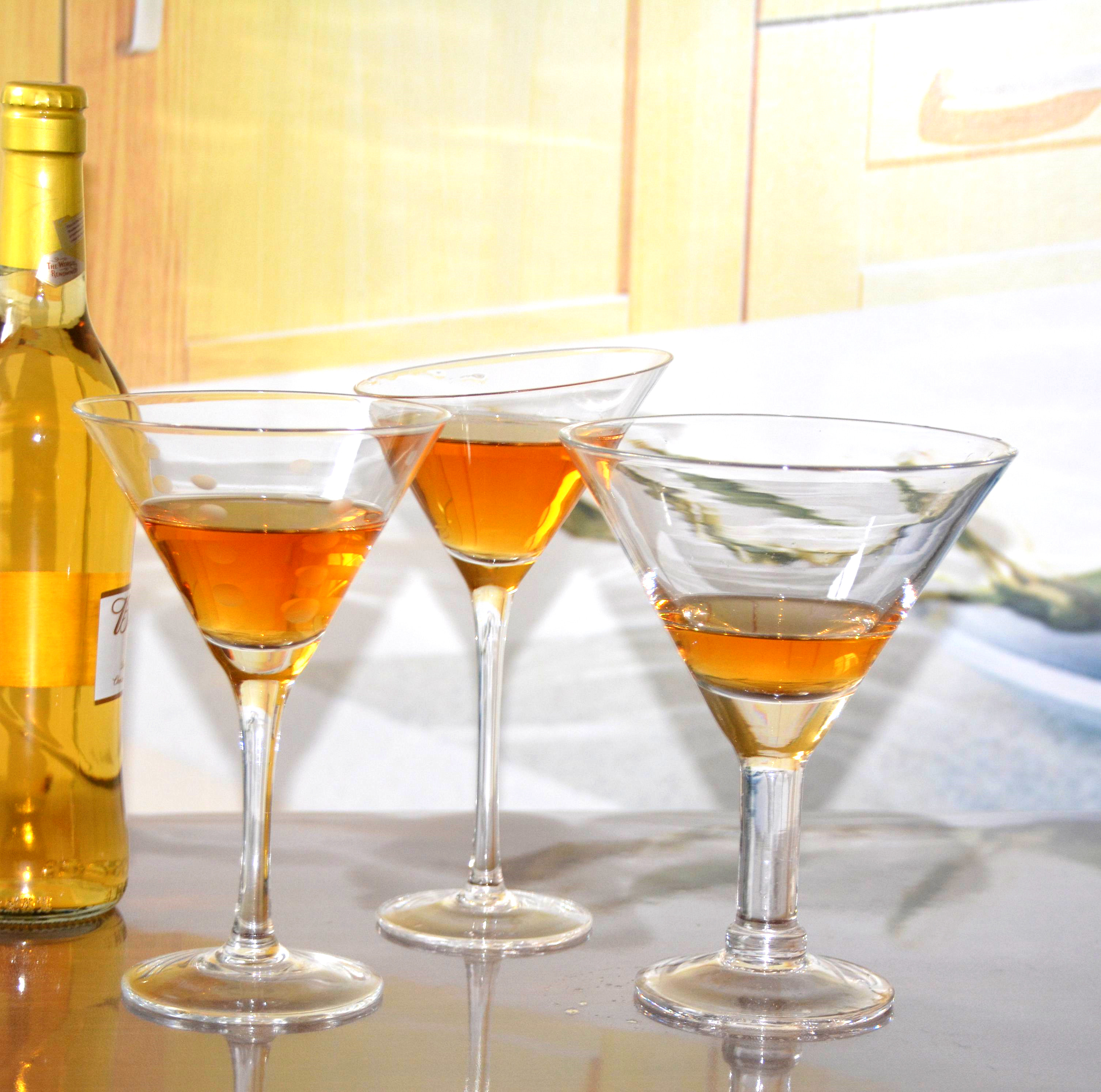 Unique Customization Thick Stem Crystal Cocktail Glasses