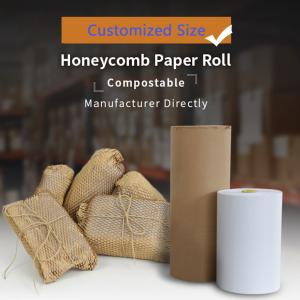Wholesale Thickness 0.14mm Honeycomb Kraft Wrapping Paper Small Footprint from china suppliers