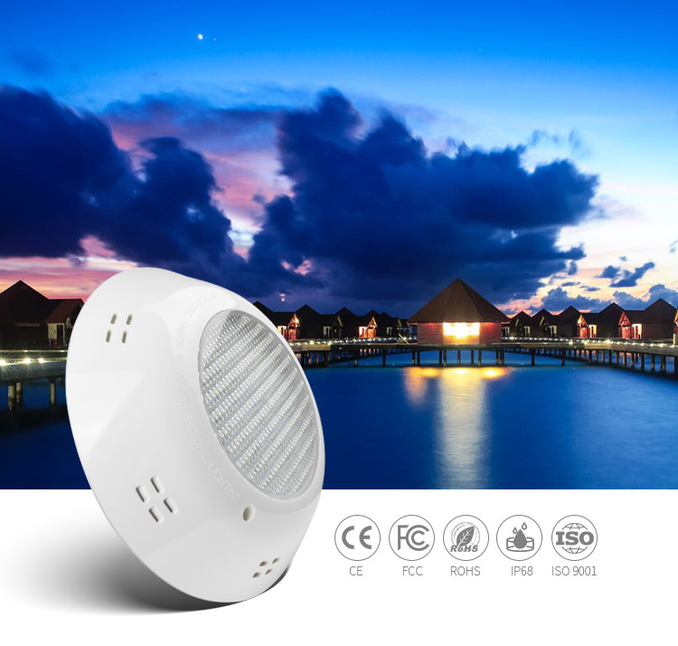 12V Outdoor Waterproof Inground Pool Bulb, 12V RGB Control Swimming Pool Lights