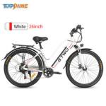 500W 48V Ladies Electric City Bike With Removable Lithium Battery GPS stereo