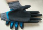 Black Extreme Cold Weather Work Gloves , Workman'S Thermal Safety Gloves
