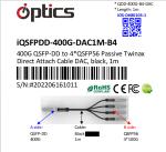 400G QSFPDD to 4x100G QSFP56 Breakout (Direct Attach Cable) Cables (Passive) 1M