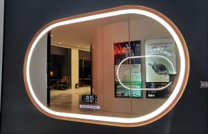 Wholesale 24W 36W 45W 4200K Modern Oval LED Lighted Mirror OEM ODM from china suppliers
