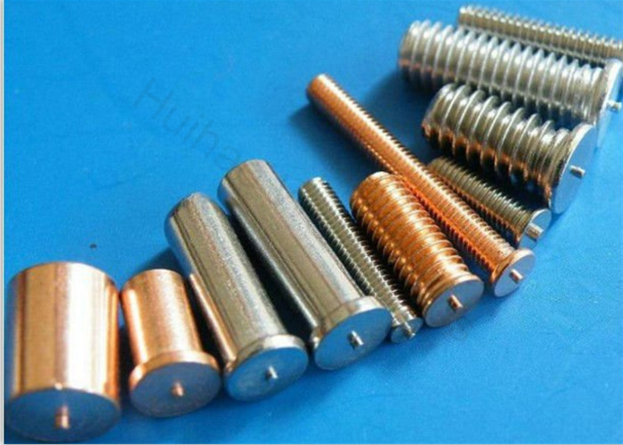 Copper Coated Mild Steel Stud Welding Pins Insert Welder Stud For CD Type
