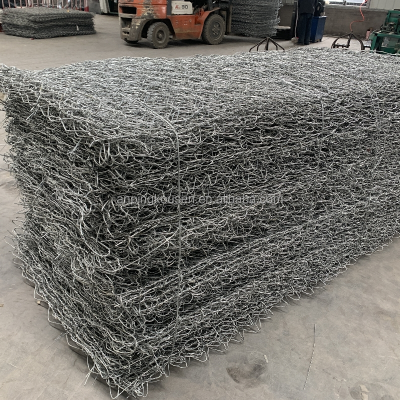 Customizable Welding Pattern Hot-Dipped Galvanized PVC Coated Gabion Box for Woven Mesh