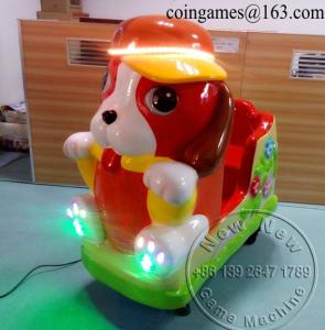 Wholesale Amusement Park Dog Animal Coin Operated Kiddie Rides from china suppliers