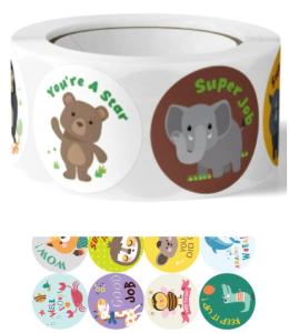 Wholesale ISO14001 Eco Friendly Personalised Stickers 25mm Biodegradable Label Stickers from china suppliers
