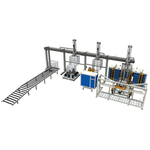 IBC Grid IBC Cage Frame Stainless Steel Tubular Mesh Frame Automatic Welding