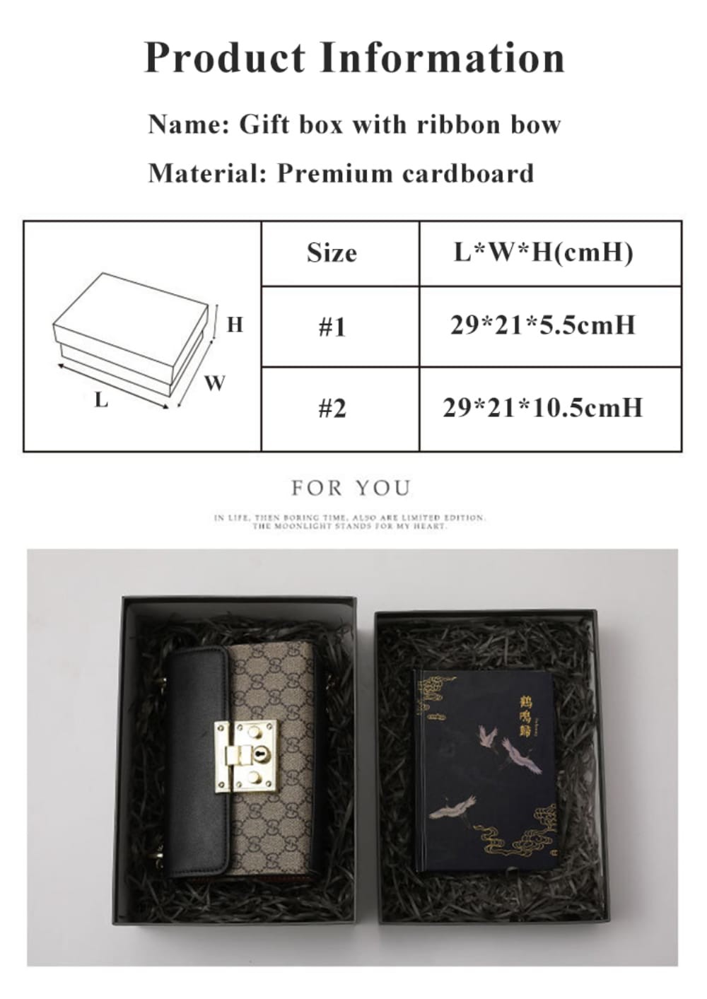 Customized Pantone Color Large Rectangle Gift Box With Lids Scarf Gift Box