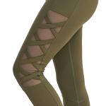 High Waist Polyester Yoga Pants Sportswear Women Fitness Clothing Seamless
