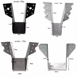 Wholesale Zinc Coated Steel Wood Construction Connectors For Stability And Strength from china suppliers