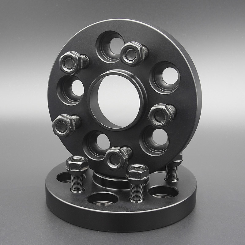 Fully Black Hubcentric Forged Aluminum Wheel Spacers For SUBARU Bolt Pattern 5x100 20mm