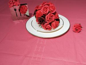 Wholesale Embossed Patteren Premium Paper Tablecloth 54x108 Inch from china suppliers
