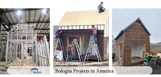 Prefab Garden Studio Light Steel Frame Modular Home Home For Airbnb