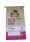 Eco Friendly 50 Lb Feed Bags , Personalized Cattle Feed Sack Bags Reusable