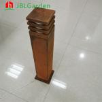 Outdoor Garden Lights Waterproofing Corten Steel Outdoor Lights Rustic Red