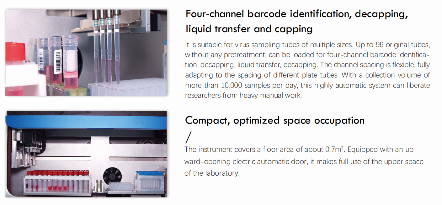 Factory price for the New and Reliable Automatic Sample Transfer Processing System