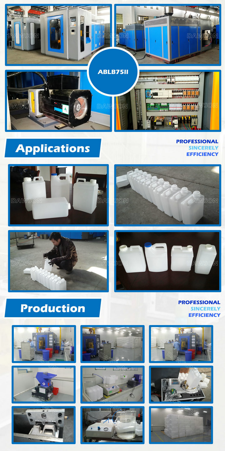 HDPE PP Pesticide Bottles Industrial Buckets Molding Machinery Plastic Chemical Bottle Automatic Blow Molding Machine